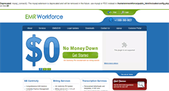 Desktop Screenshot of emrworkforce.com