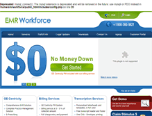 Tablet Screenshot of emrworkforce.com